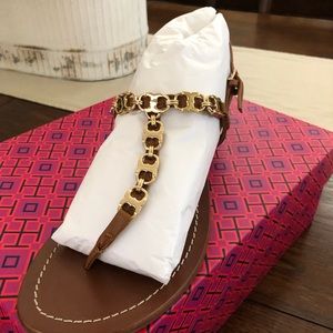 Tory Burch Gemini link t strap sandal